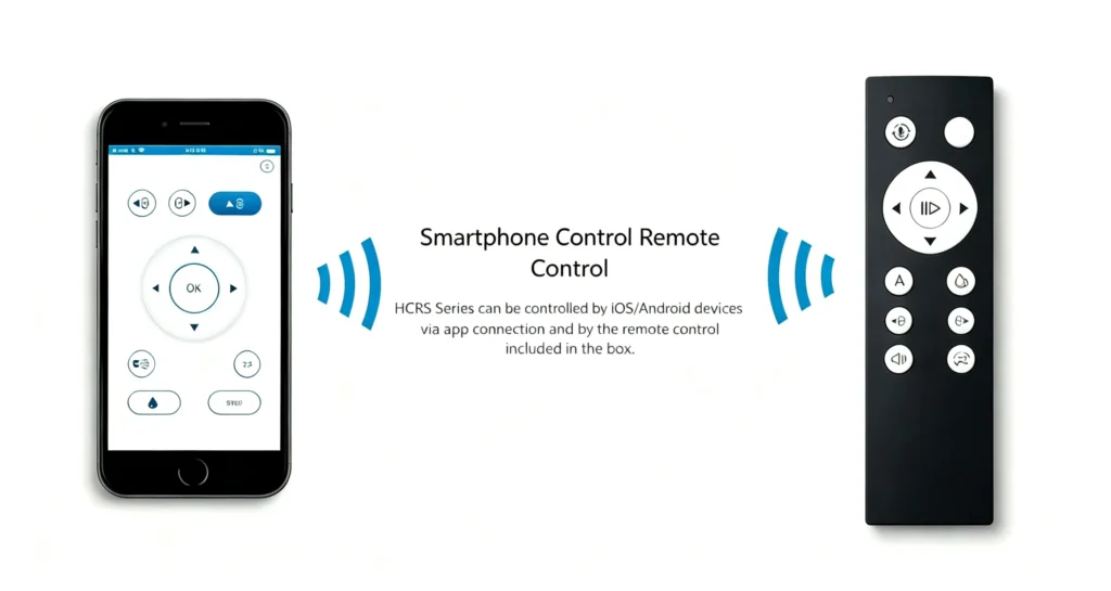 Smart phone control system for robotic window cleaner