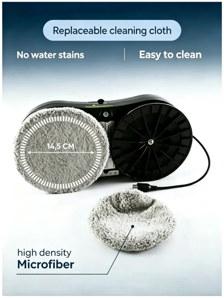 Reusable washable cleaning pads for eco-friendly use