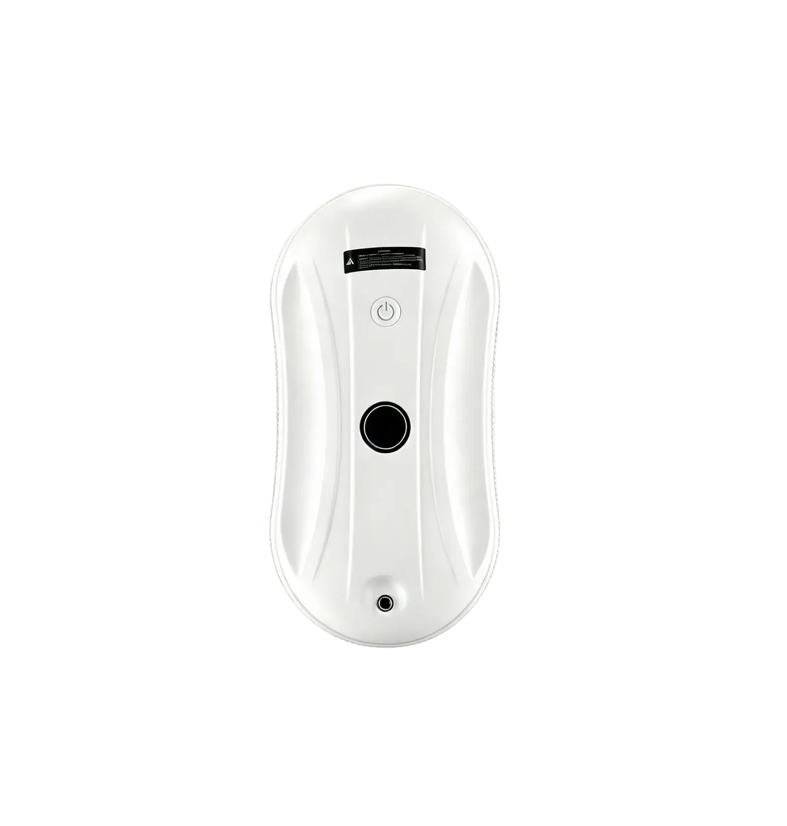 Dual spray robotic cleaner for glass surfaces